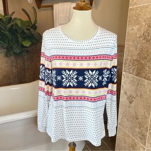 NWT Secret Treasures long sleeve sleep shirt size small